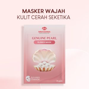 genuine pearl rubber mask