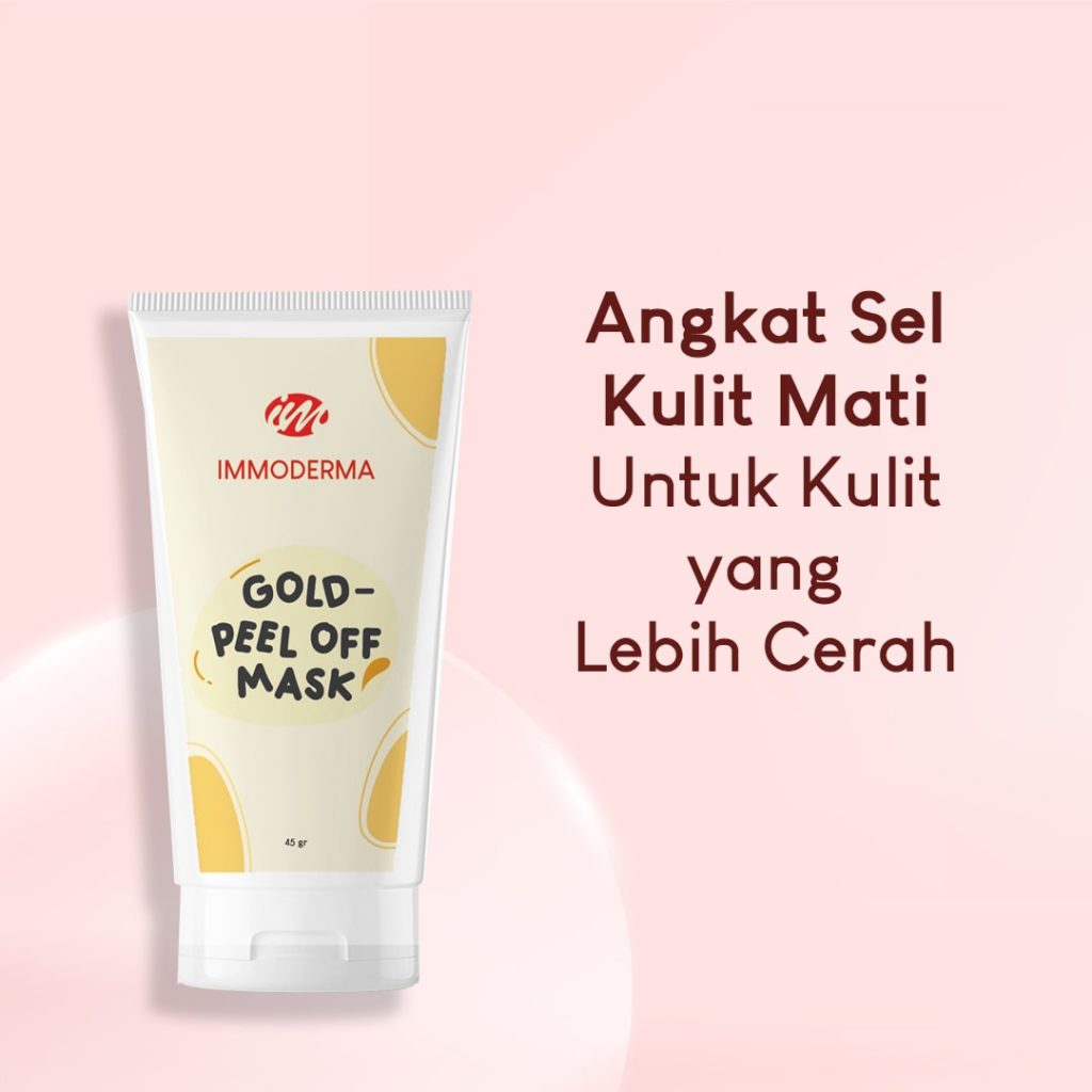 gold peel off mask