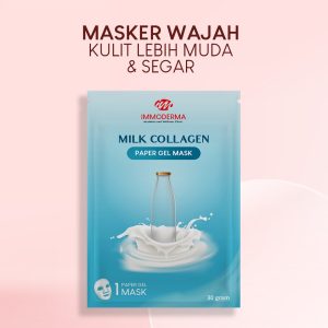 milk collagen paper gel mask