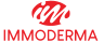 logo immoderma red