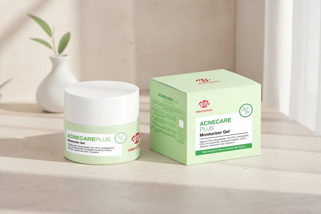acne care plus moisturizer gel pack
